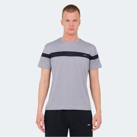 Slazenger Omiq Gri Erkek T-shirt