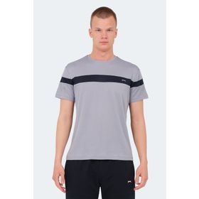 Slazenger Omiq Gri Erkek T-shirt
