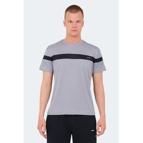 Slazenger Omiq Gri Erkek T-shirt