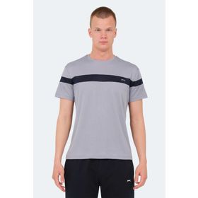 Slazenger Omiq Gri Erkek T-shirt