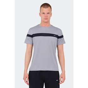 Slazenger Omiq Gri Erkek T-shirt