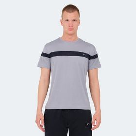 Slazenger Omiq Gri Erkek T-shirt