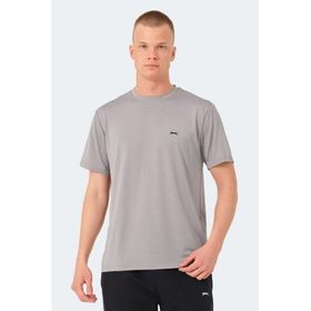 Slazenger Oswin KTN Gri Erkek T-shirt