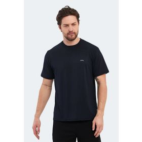 Slazenger Oswin KTN Lacivert Erkek T-shirt
