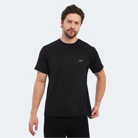 Slazenger Oswin KTN Siyah Erkek T-shirt
