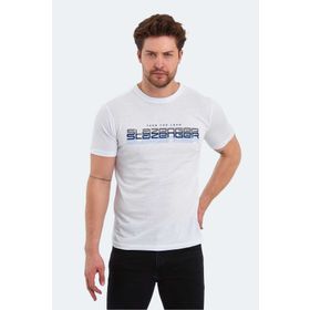 Slazenger Pallu Beyaz Erkek T-shirt