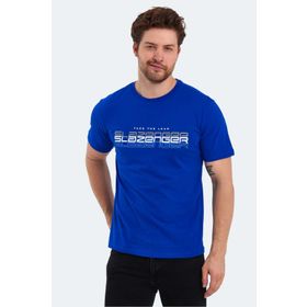 Slazenger Pallu Saks Mavi Erkek T-shirt