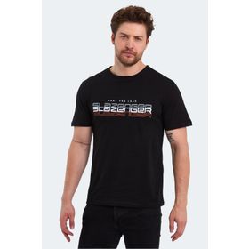 Slazenger Pallu Siyah Erkek T-shirt