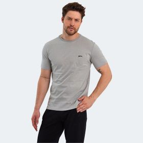 Slazenger Panco Gri Erkek T-shirt