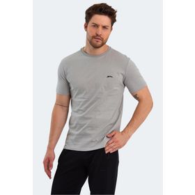 Slazenger Panco Gri Erkek T-shirt
