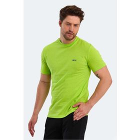 Slazenger Panco Zümrüt Yeşili Limon Erkek T-shirt