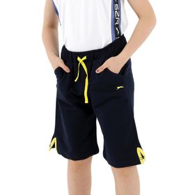 Slazenger Patton Lacivert Erkek Çocuk Şort