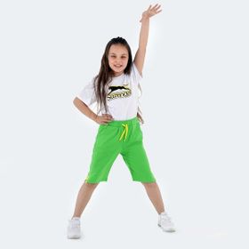 Slazenger Patton Yeşil Erkek Çocuk Şort