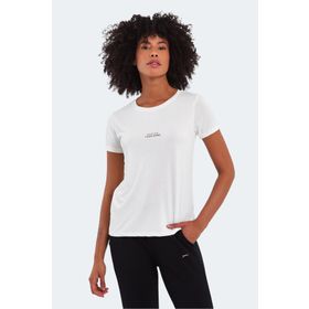 Slazenger Paytons Ekru Kadın T-shirt