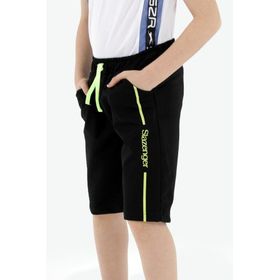 Slazenger Pece Siyah Erkek Çocuk Şort