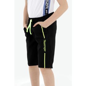 Slazenger Pece Siyah Erkek Çocuk Şort