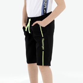 Slazenger Pece Siyah Erkek Çocuk Şort