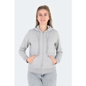 Slazenger Pema I Gri Kadın Sweatshirt
