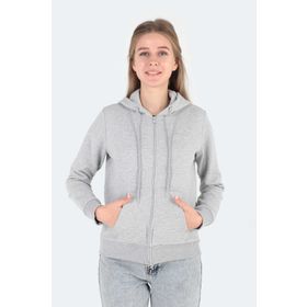 Slazenger Pema I Gri Kadın Sweatshirt