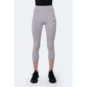Slazenger Peredura Gri Kadın Fitness Tayt