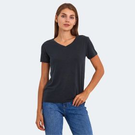 Slazenger Perıcas Siyah Kadın T-shirt