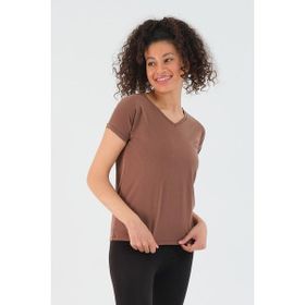 Slazenger Play Kahverengi Kadın T-shirt