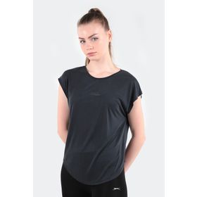 Slazenger Polına Koyu Gri Kadın T-shirt