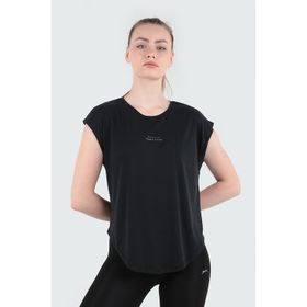 Slazenger Polına Koyu Gri Kadın T-shirt