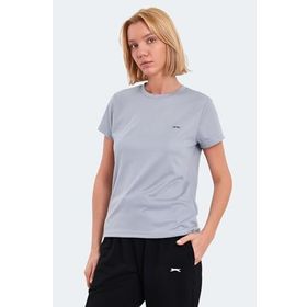 Slazenger Racing Açık Gri Kadın T-shirt