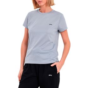 Slazenger Racing Açık Gri Kadın T-shirt