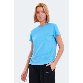Slazenger Racing Açık Mavi Kadın T-shirt
