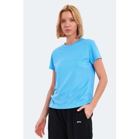Slazenger Racing Açık Mavi Kadın T-shirt
