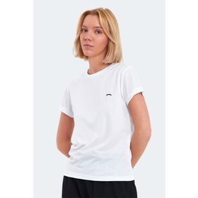 Slazenger Racing Beyaz Kadın T-shirt