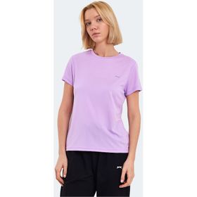 Slazenger Racing Lila Kadın T-shirt
