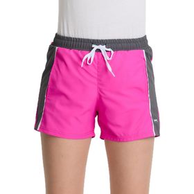 Slazenger Radek Cepli Fuşya Kadın Deniz Şortu Mayosu