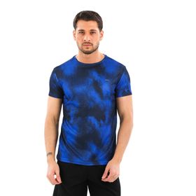 Slazenger Radzım Mavi Siyah Erkek T-Shirt