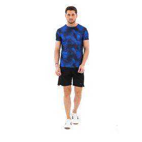 Slazenger Radzım Mavi Siyah Erkek T-Shirt