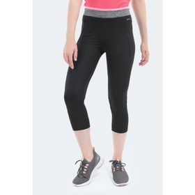 Slazenger Ratna Siyah Kadın Tayt