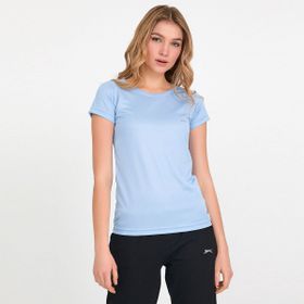 Slazenger Relax Açık Mavi Kadın T-Shirt