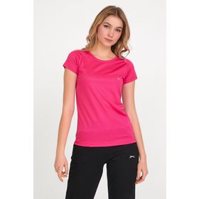 Slazenger Relax Fuşya Kadın T-shirt