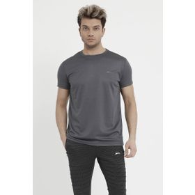 Slazenger Republic Koyu Gri Erkek T-shirt