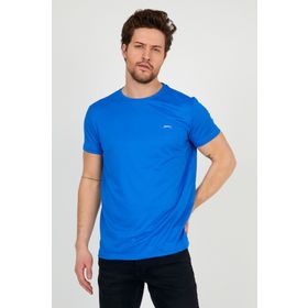 Slazenger Republic Saks Mavi Erkek T-shirt
