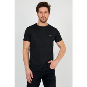 Slazenger Republic Siyah Erkek T-shirt