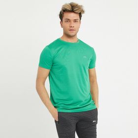 Slazenger Republic Yeşil Erkek T-shirt