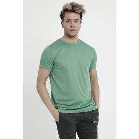 Slazenger Republic Yeşil Erkek T-shirt