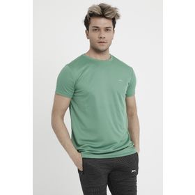 Slazenger Republic Yeşil Erkek T-shirt