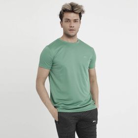 Slazenger Republic Yeşil Erkek T-shirt