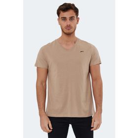 Slazenger Rıvaldo Bej Erkek T-shirt