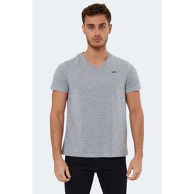 Slazenger Rıvaldo Gri Erkek T-shirt