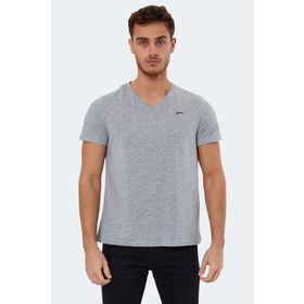 Slazenger Rıvaldo Gri Erkek T-shirt